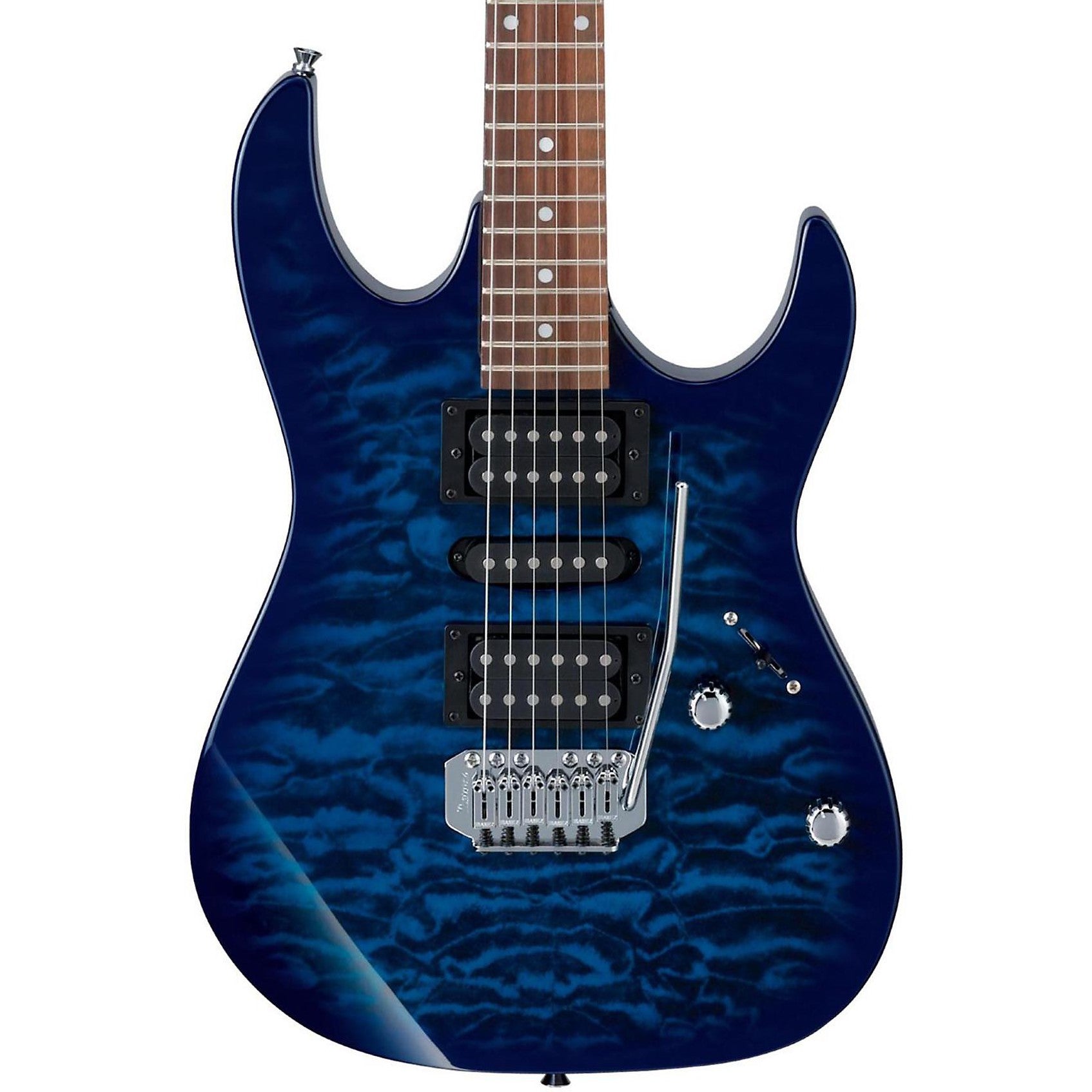 Ibanez GRX70QA-TBB RG GIO Transparent Blue Burst | Music Experience | Shop Online | South Africa