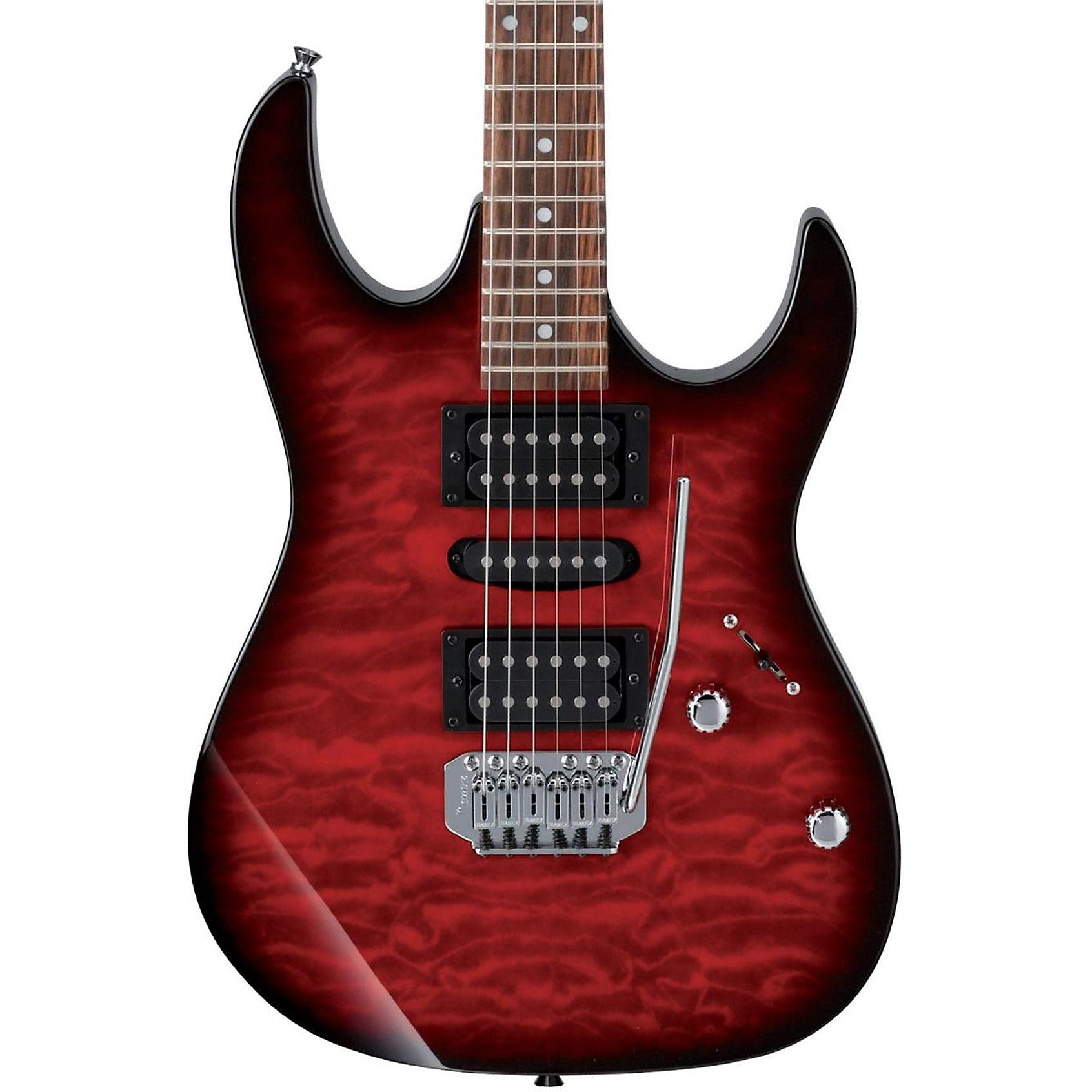 Ibanez GRX70QA-TRB RG GIO Transparent Red Burst | Music Experience | Shop Online | South Africa