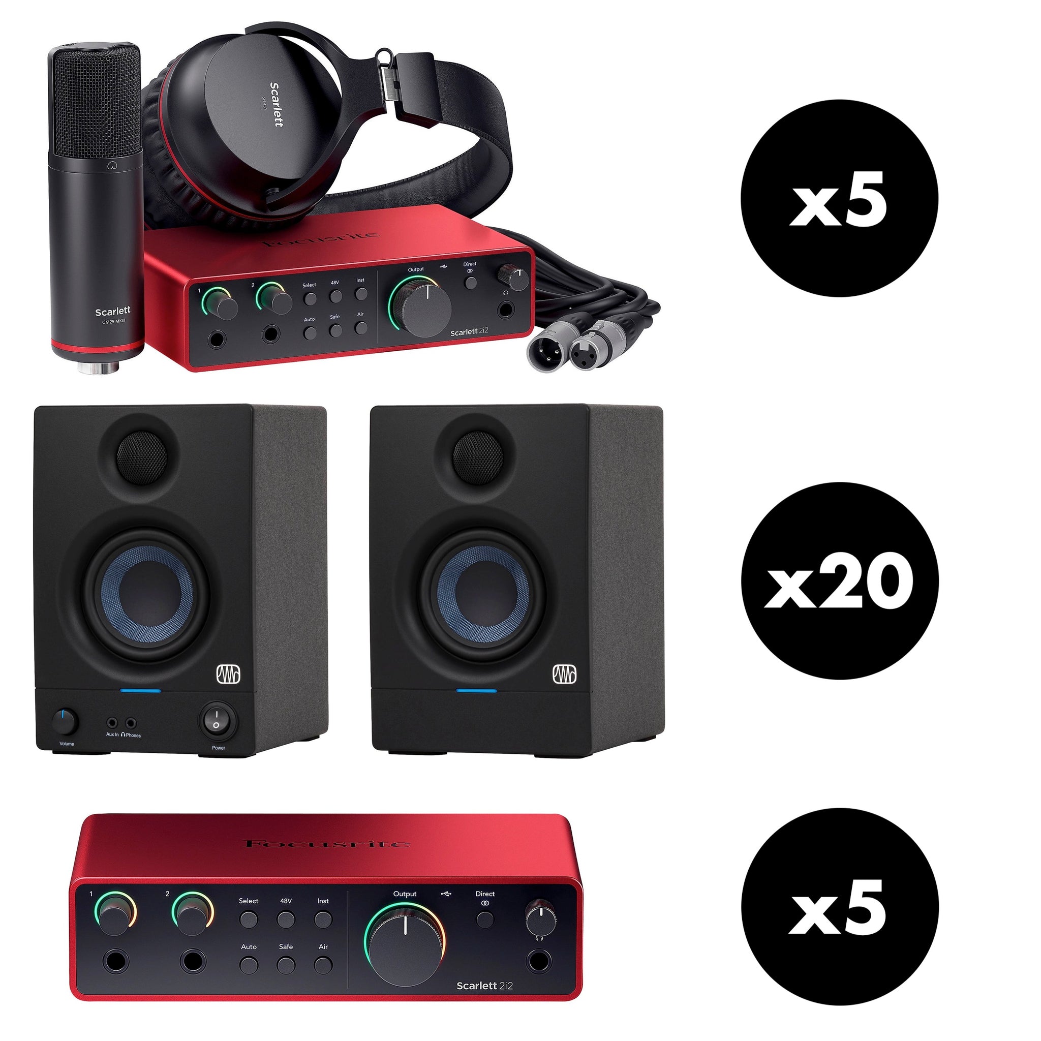 Kudakwashe Mugumbate PreSonus & Focusrite Bundle | Music Experience Online | South Africa