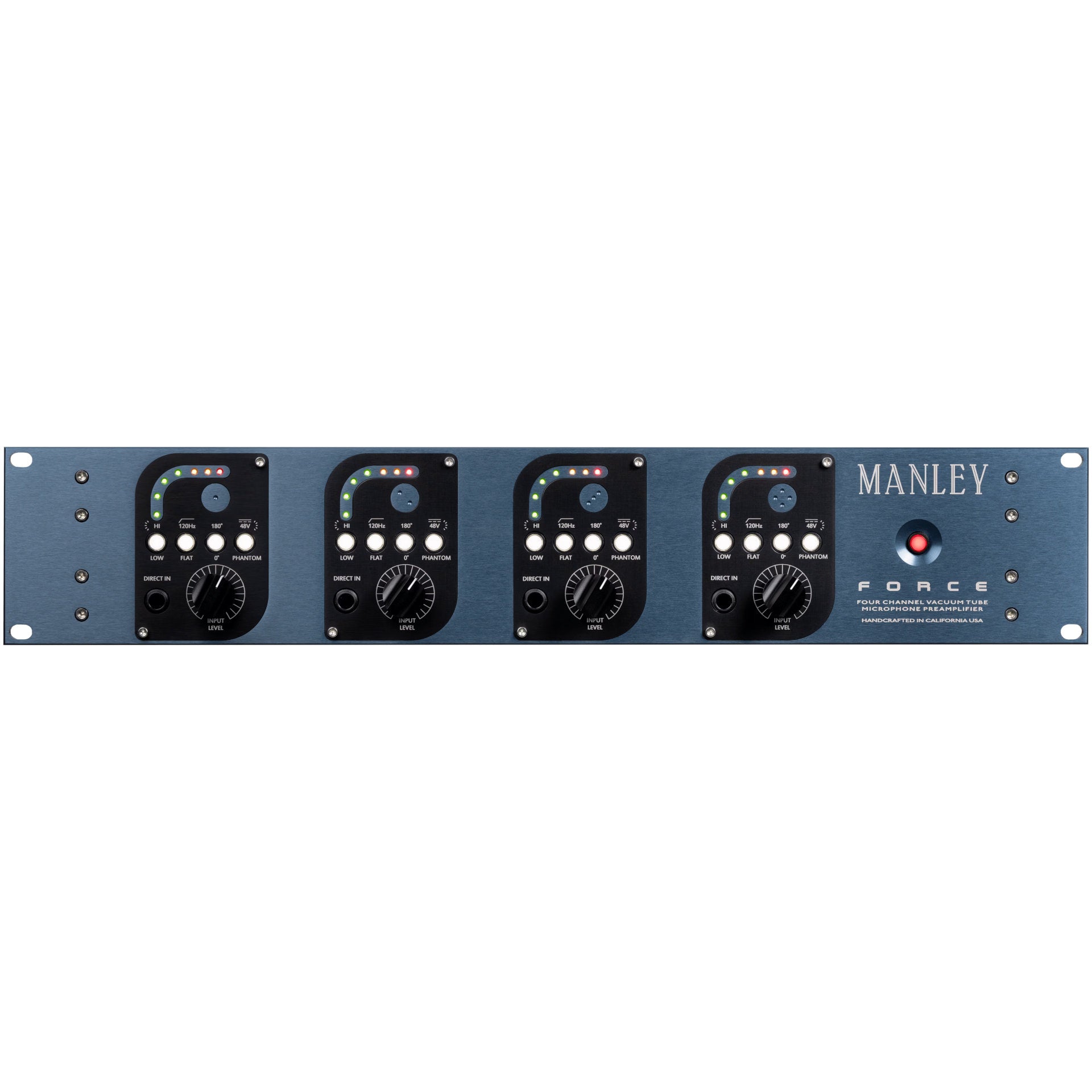 Manley Force 4-channel Tube Microphone Preamp | Music Experience | Shop Online | South Africa