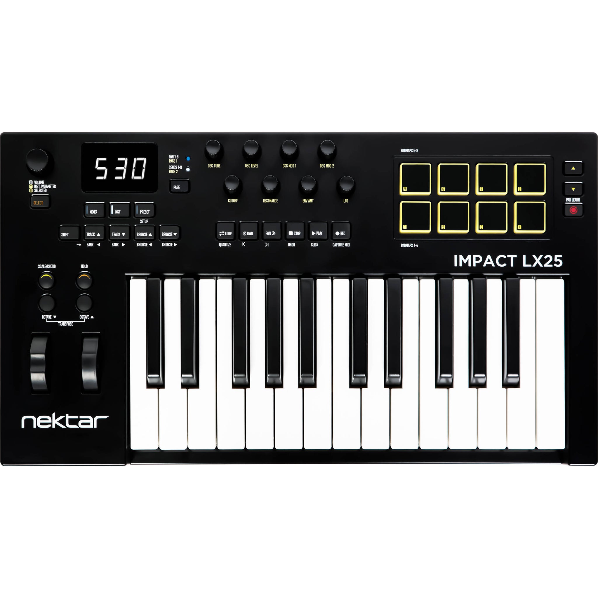 Nektar Impact LX25 mk3 MIDI Controller | Music Experience Online | South Africa