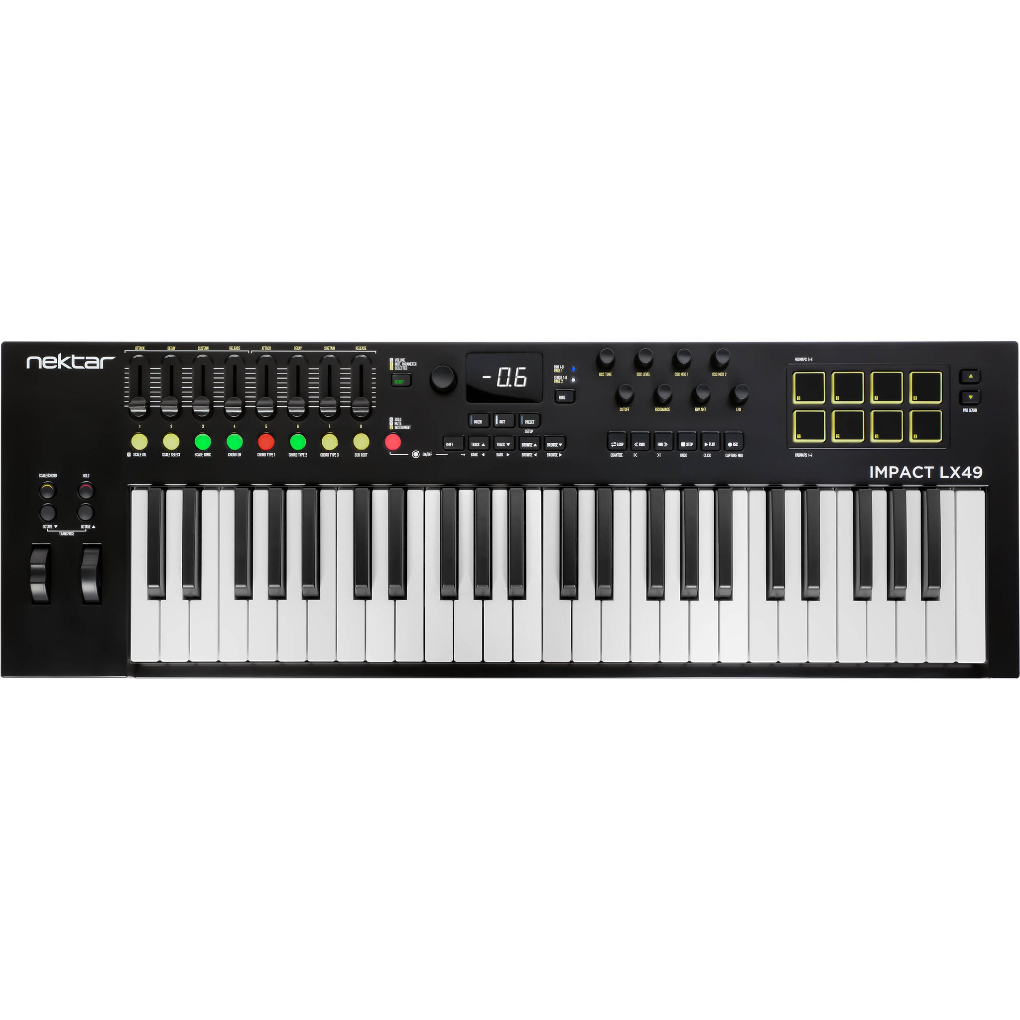 Nektar Impact LX49 mk3 MIDI Controller | Music Experience Online | South Africa