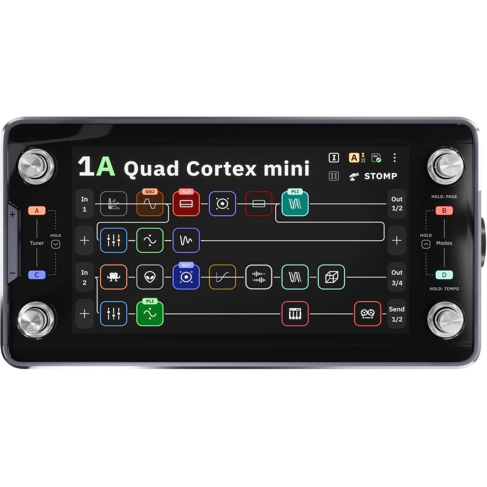 Neural DSP Quad Cortex Mini Quad-Core Digital Effects Modeler/Profiling Processor | Music Experience | Shop Online | South Africa