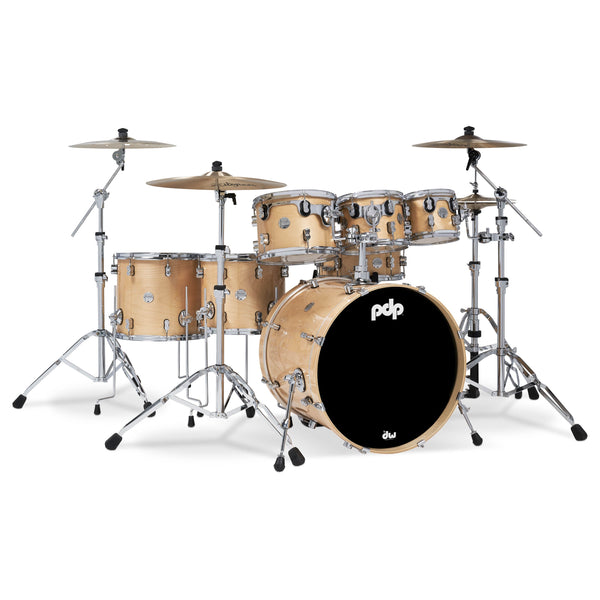 PDP Concept Maple 7-Piece Shell Pack - Natural Lacquer