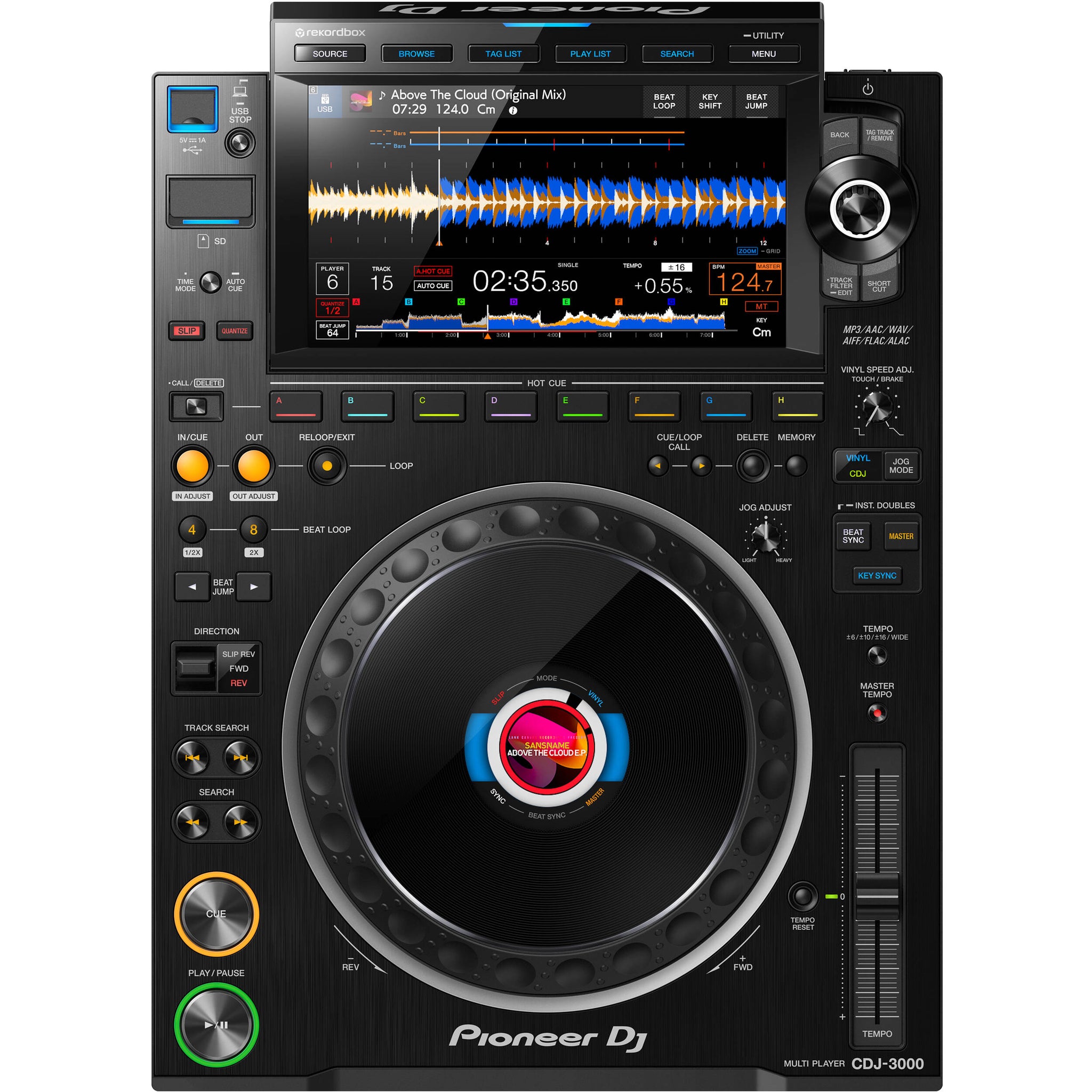 Pioneer DJ CDJ-3000 Professional DJ Multi Player