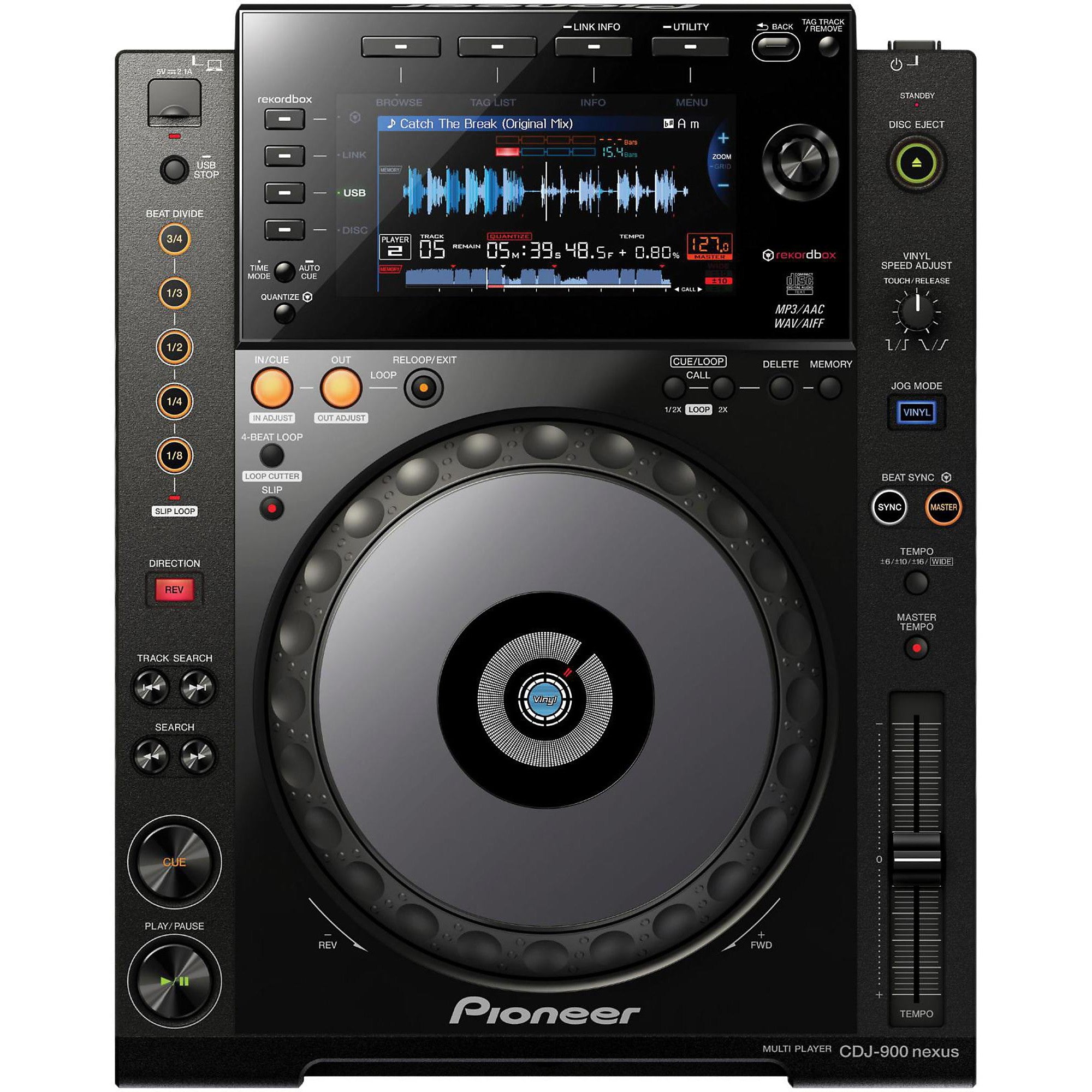 Pioneer DJ CDJ-900NXS Professional DJ Multi Player