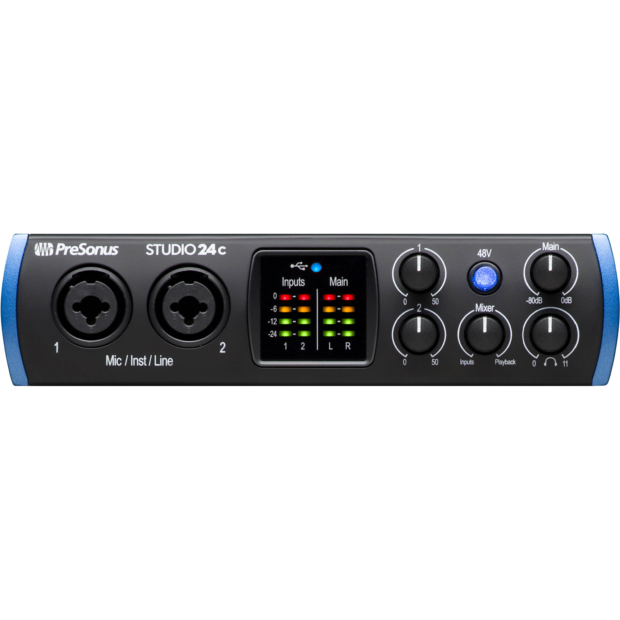 PreSonus Studio 24c USB-C Audio Interface | Music Experience Online | South Africa