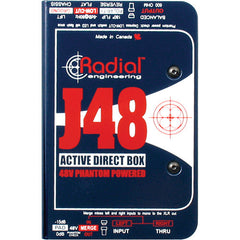 Radial J48 1-channel Active 48v Direct Box | Music Experience Online | South Africa
