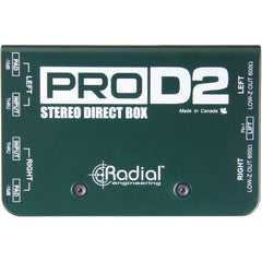 Radial ProD2 2-channel Passive Instrument Direct Box | Music Experience Online | South Africa
