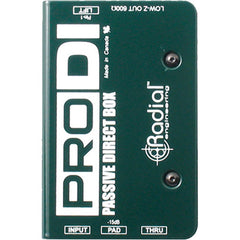 Radial ProDI 1-channel Passive Instrument Direct Box | Music Experience Online | South Africa