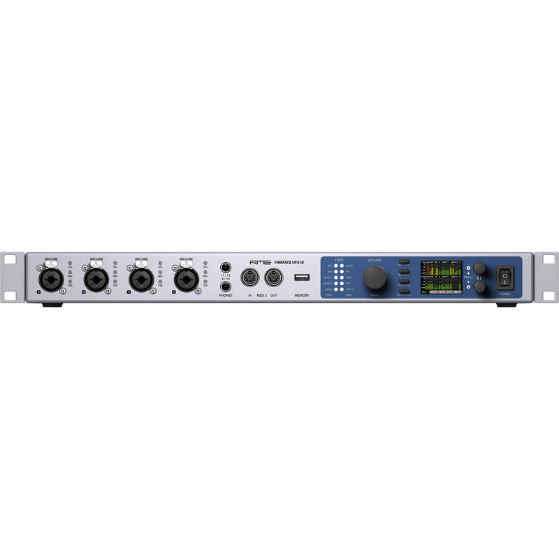 RME Fireface UFX III USB 3.0 Audio Interface | Music Experience