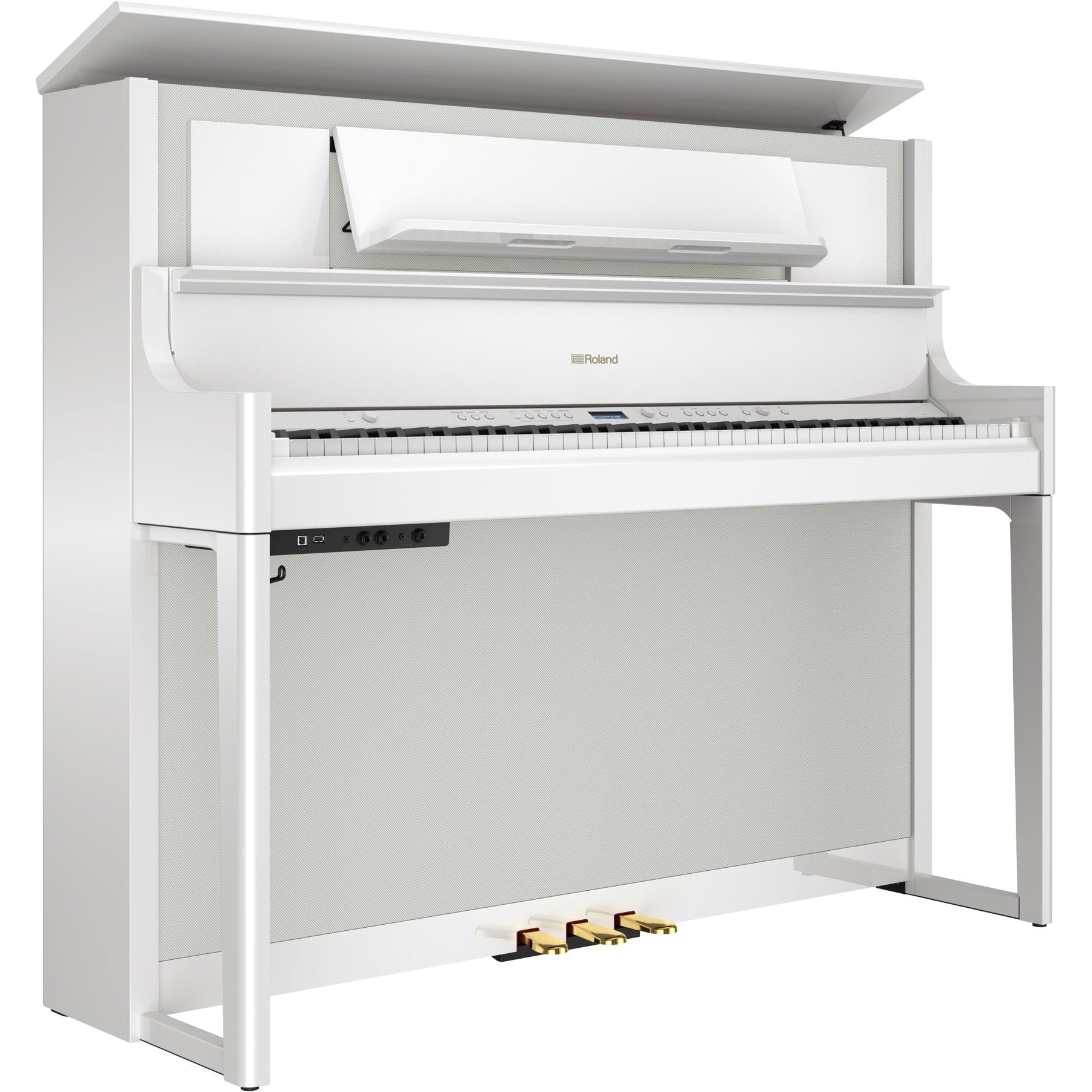 Roland LX708 Digital Home Piano Polished White | Music Experience | Shop Online | South Africa