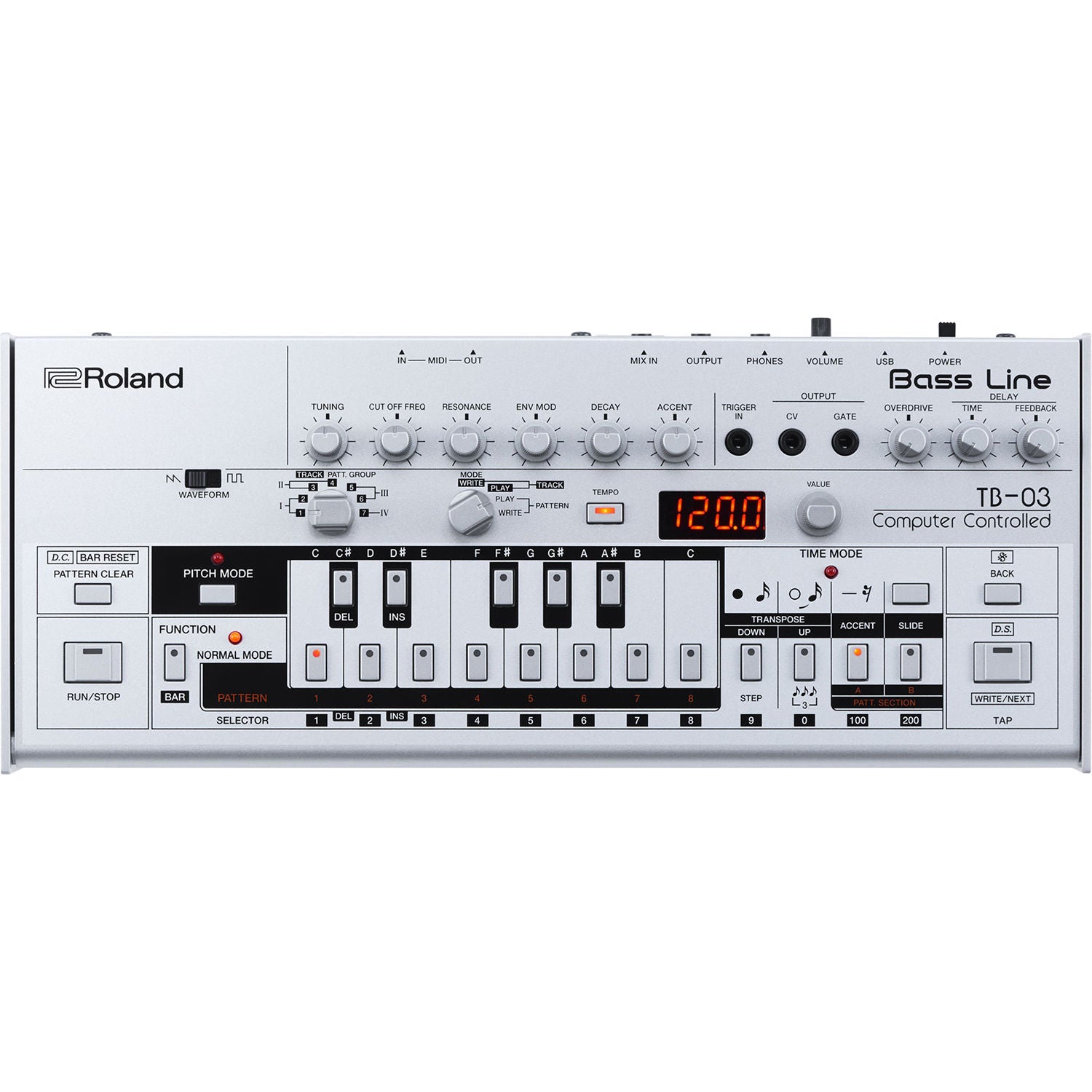 Roland TB-03 Bass Line Synthesizer | Music Experience | Shop Online | South Africa