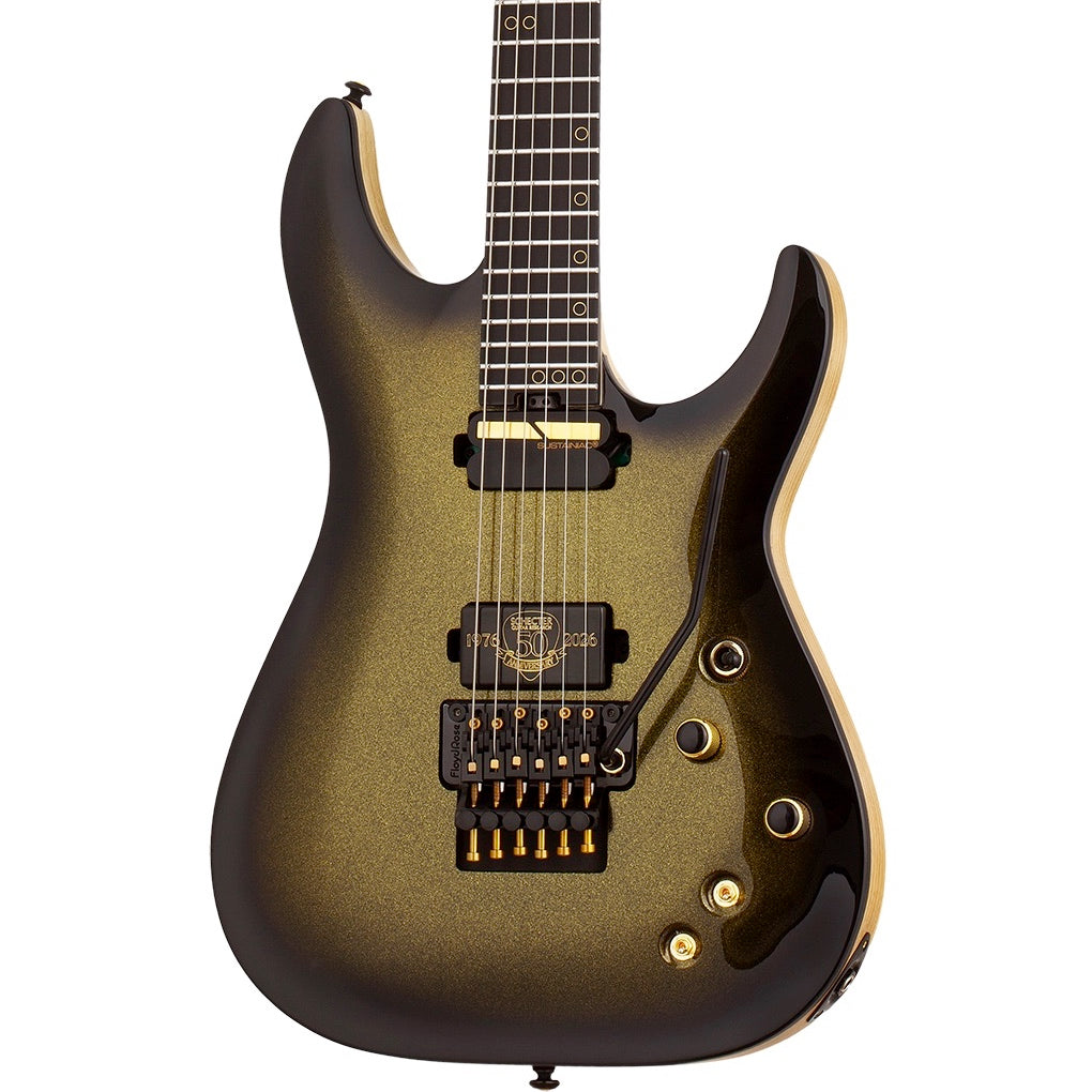 Schecter C-1 FR-S 50th Anniversary Gold Burst | Music Experience | Shop Online | South Africa