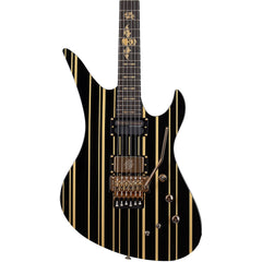 Schecter Synyster Custom-S Black with Gold Pinstripes | Music Experience | Shop Online | South Africa