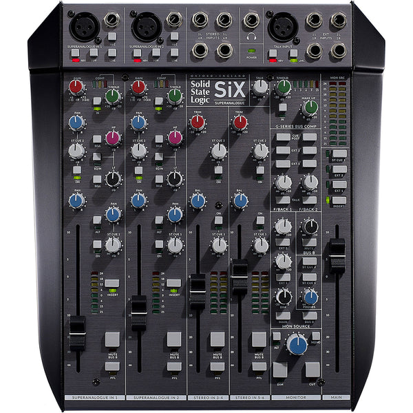 Solid State Logic SiX SuperAnalogue 6-Channel Mixer | Music Experience | Shop Online | South Africa