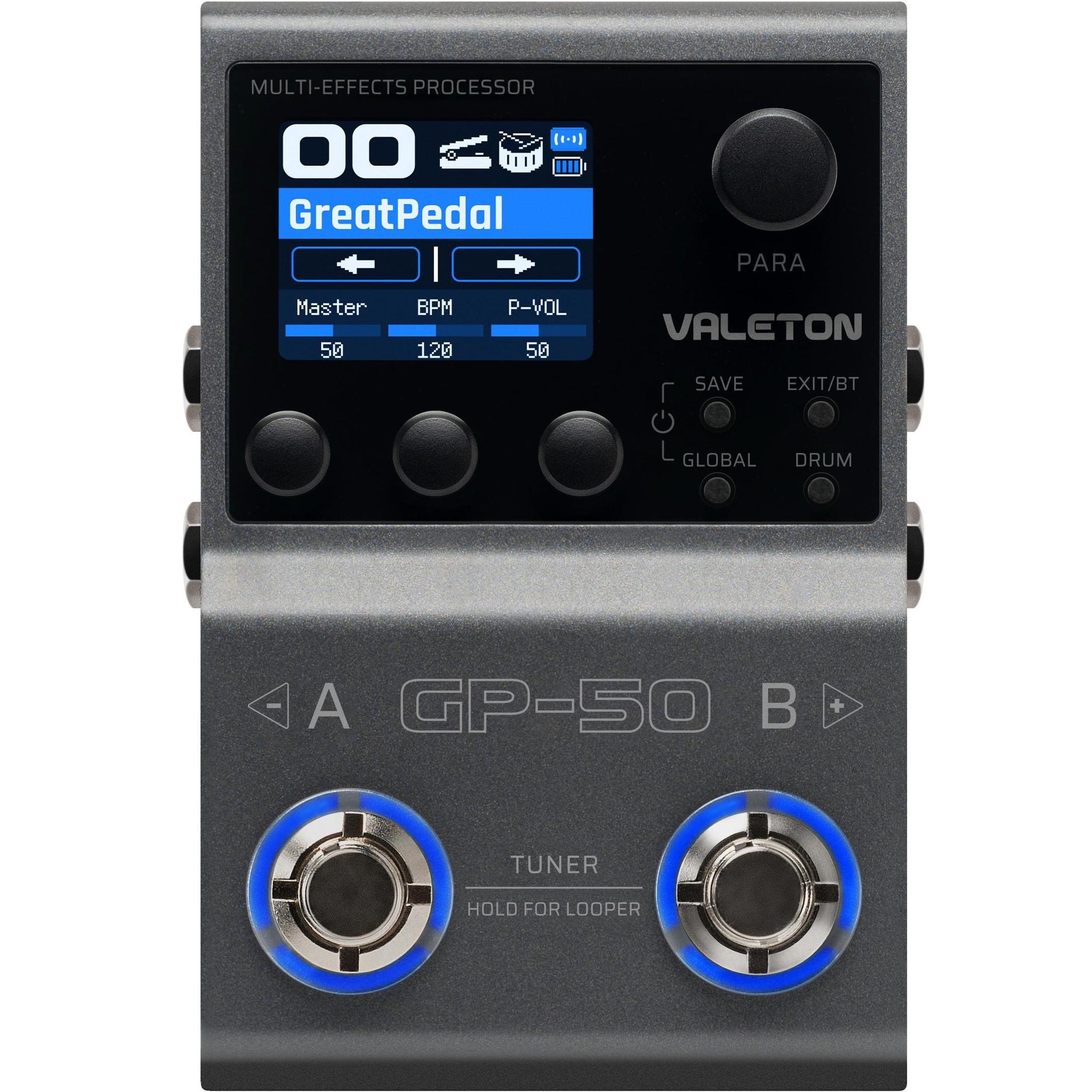 Valeton GP-50 Multi-Effects Processor | Music Experience | Shop Online | South Africa