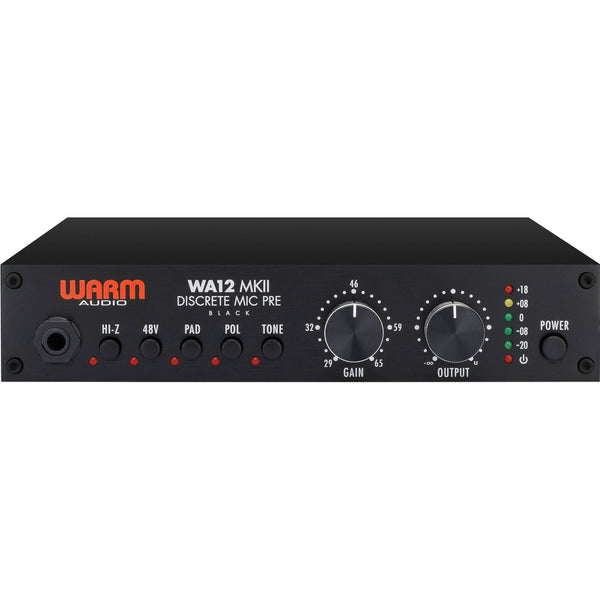 Warm Audio WA12 MKII Microphone Preamp Black | Music Experience | Shop Online | South Africa