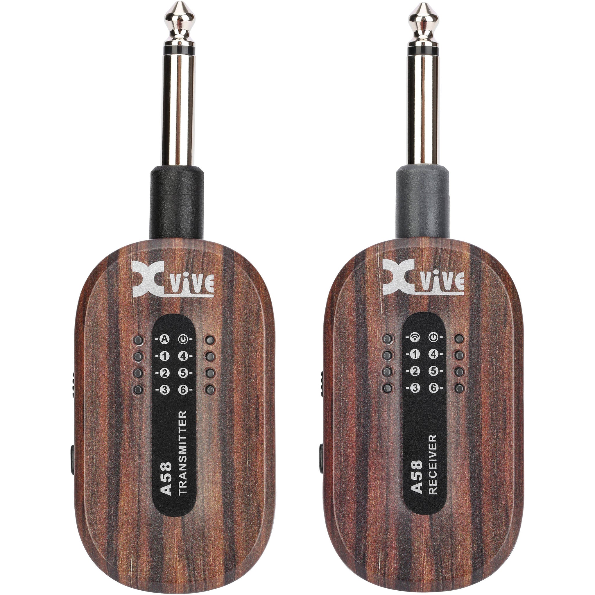 Xvive AC58 Wireless Guitar System with Charging Case - Rosewood | Music Experience Online | South Africa