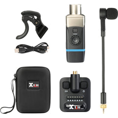 Xvive U7 Saxophone and Trumpet Wireless System - Black | Music Experience Online | South Africa