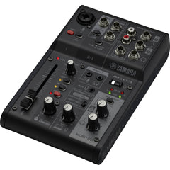 Yamaha AG03MK2 Black Live Streaming Mixer | Music Experience | Shop Online | South Africa