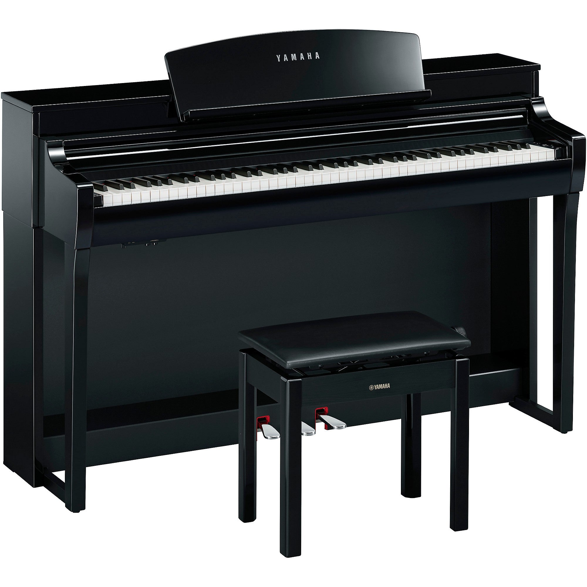 Yamaha Clavinova CSP-255PE Digital Smart Piano Polished Ebony | Music Experience | Shop Online | South Africa