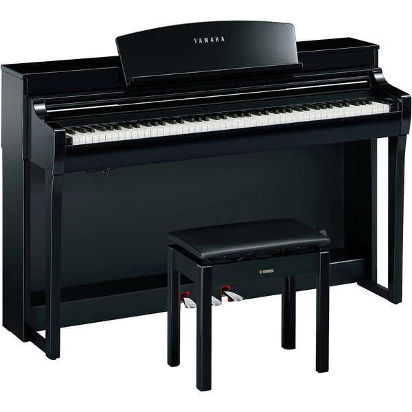 Yamaha Clavinova CSP-255PE Digital Smart Piano Polished Ebony | Music Experience | Shop Online | South Africa