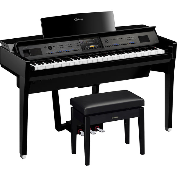 Yamaha Clavinova CVP-909PE Digital Home Piano Polished Ebony | Music Experience | Shop Online | South Africa