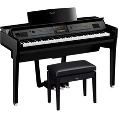 Yamaha Clavinova CVP-909PE Digital Home Piano Polished Ebony | Music Experience | Shop Online | South Africa