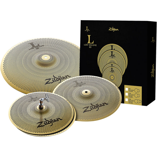 Zildjian LV348 L80 Low Volume Cymbal Pack | Music Experience | Shop Online | South Africa