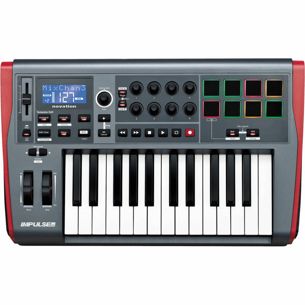 Novation Impulse 25 USB MIDI Keyboard Controller | Music Experience | Shop Online | South Africa