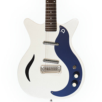 Danelectro '59M Spruce Pearl White & Blue
