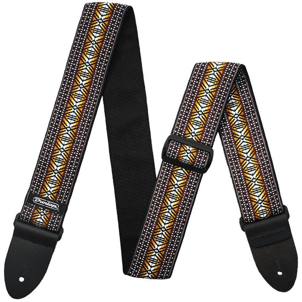 Dunlop D6704BR Matrix Brown Jacquered Strap