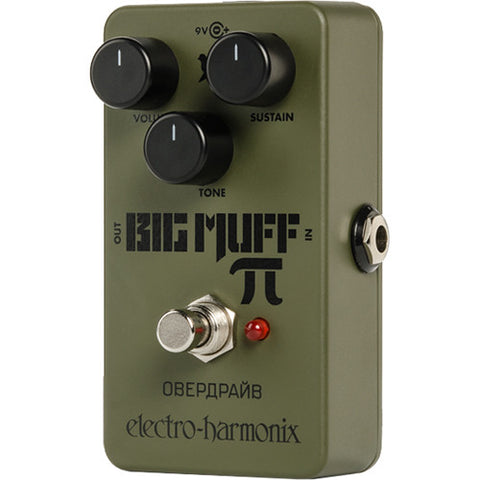 ELECTRO-HARMONIX BIG MUFF ファズ Electro-Harmonix-Green-Russian