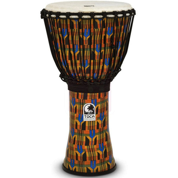 Toca SFDJ-12K Synergy Freestyle Djembe Rope Kente