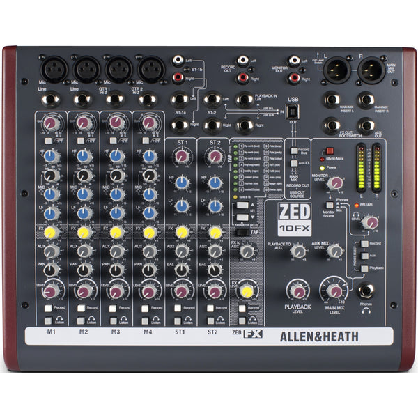 Allen & Heath ZED-10FX Mixer | Music Experience | Shop Online | South Africa