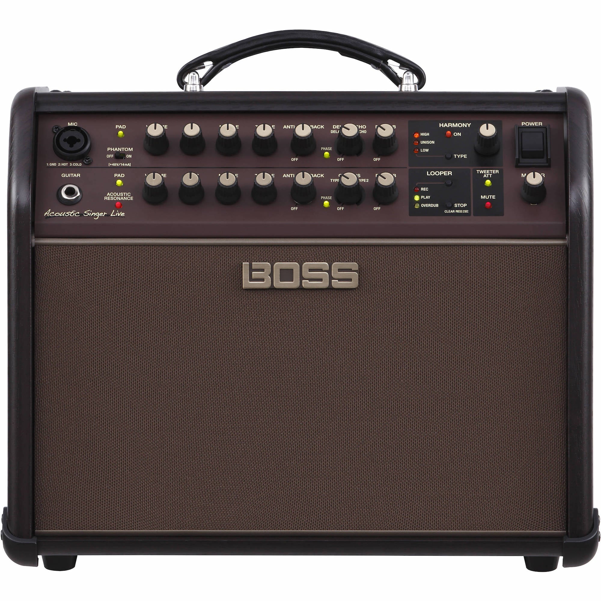 Boss Acoustic Singer Live 60-watt Bi-amp Acoustic Combo with FX | Music Experience | Shop Online | South Africa
