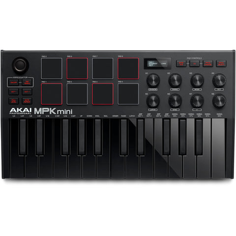 Akai Professional MPK Mini mk3 Black Controller | Music Experience