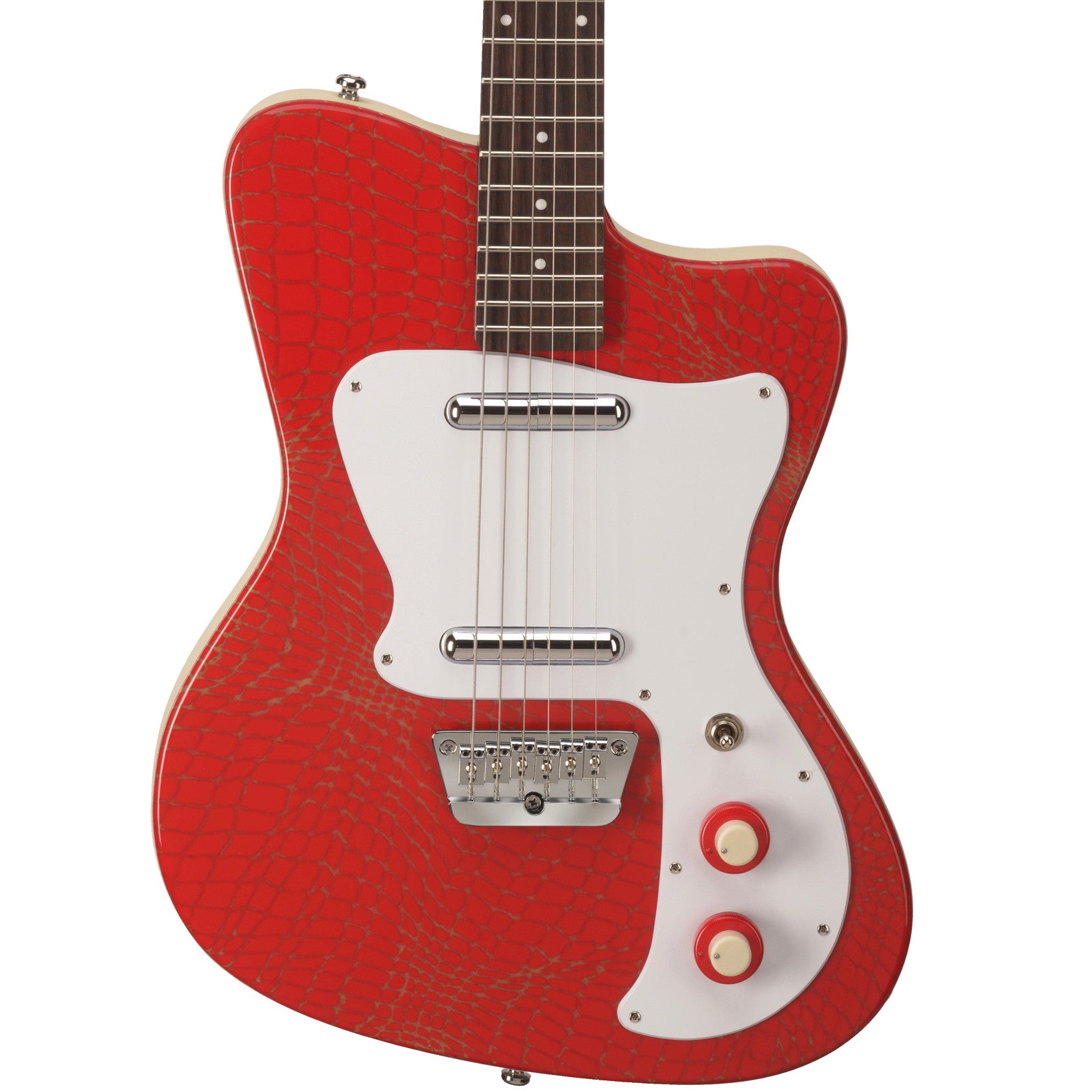 Danelectro '67 Heaven Alligator Red