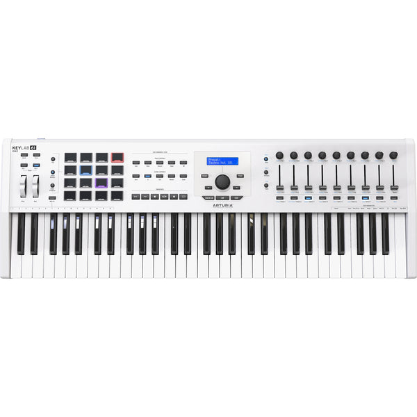 Arturia KeyLab 61 MKII White Keyboard Controller | Music Experience | Shop Online | South Africa