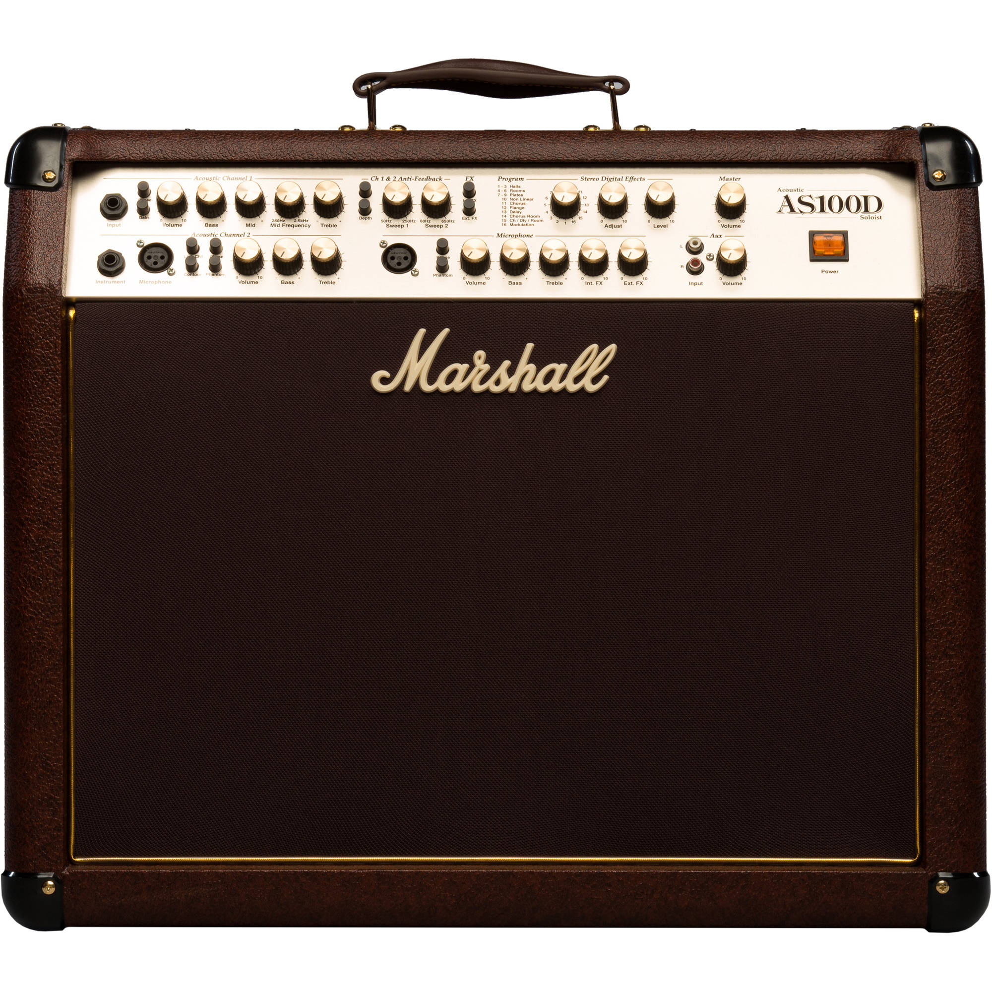 Marshall AS100D 50+50-watt 2x8" Acoustic Combo | Music Experience | Shop Online | South Africa