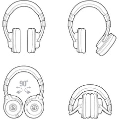 Audio-Technica ATH-M50x Headphones | Music Experience Online | South Africa