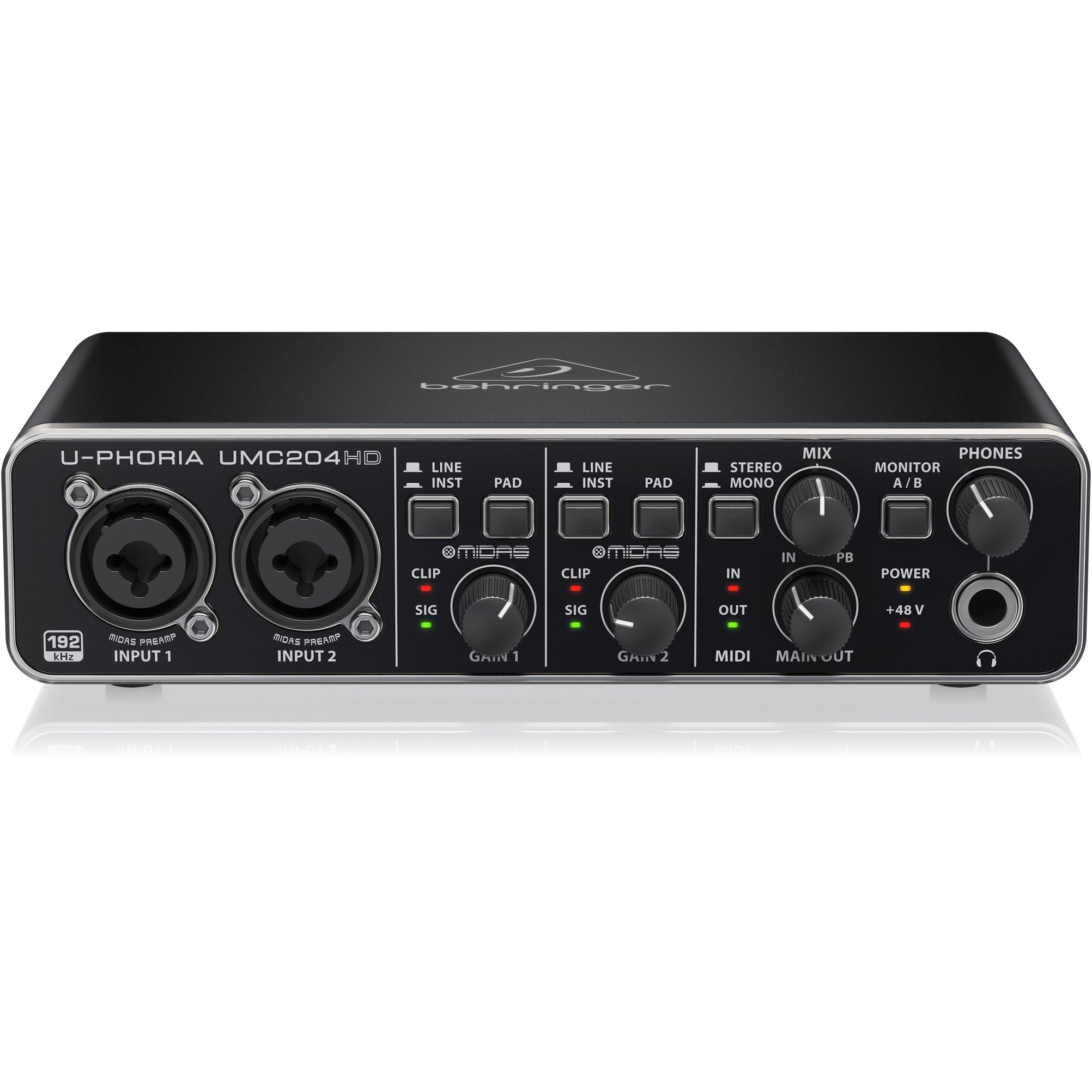 Behringer U-PHORIA UMC204HD USB Audio Interface | Music Experience | Shop Online | South Africa