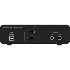 Behringer U-PHORIA UMC22 USB Audio Interface