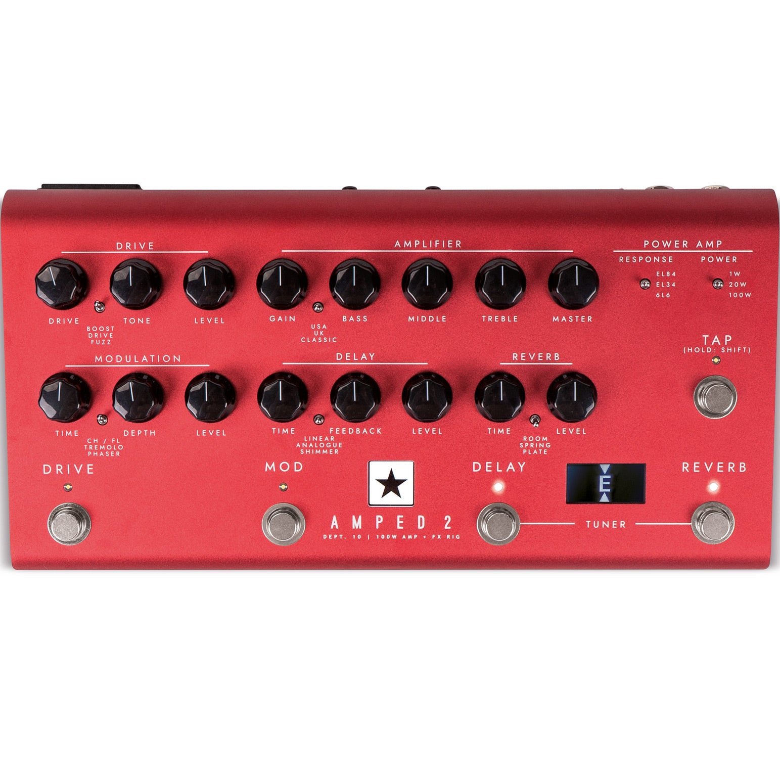 Blackstar Dept. 10 AMPED 2 Power Amp & Multi-FX | Music Experience | Shop Online | South Africa