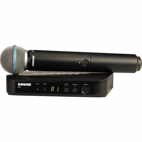 Shure BLX24/B58 Handheld Wireless System | Music Experience Online