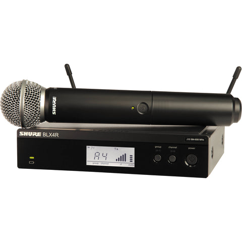 Shure BLX24R/SM58 Handheld Wireless System | Music Experience