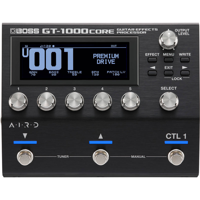 ギター BOSS GT-1000CORE GuitarEffectsProcessor Boss GT-1000CORE Guitar Effects Processor | Music Experience
