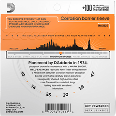 D'Addario EJ15 Phosphor Bronze | Music Experience | Shop Online | South Africa