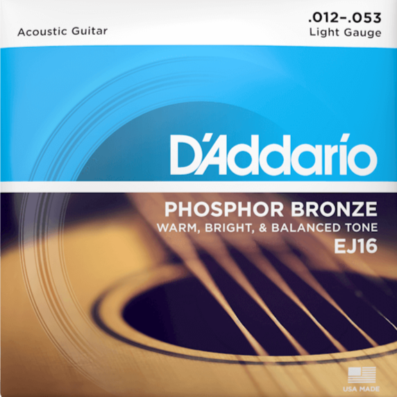 D'Addario EJ16 Phosphor Bronze | Music Experience | Shop Online | South Africa